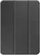 Apple iPad 11 (2025) / 10.9 (2022) Hoes Luxe Tri-Fold Book Case Kunst Leer Zwart afbeelding 9