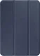 Apple iPad 11 (2025) / 10.9 (2022) Hoes Luxe Tri-Fold Book Case Kunst Leer Blauw afbeelding 9
