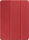 Apple iPad 11 (2025) / 10.9 (2022) Hoes Luxe Tri-Fold Book Case Kunst Leer Rood afbeelding 8