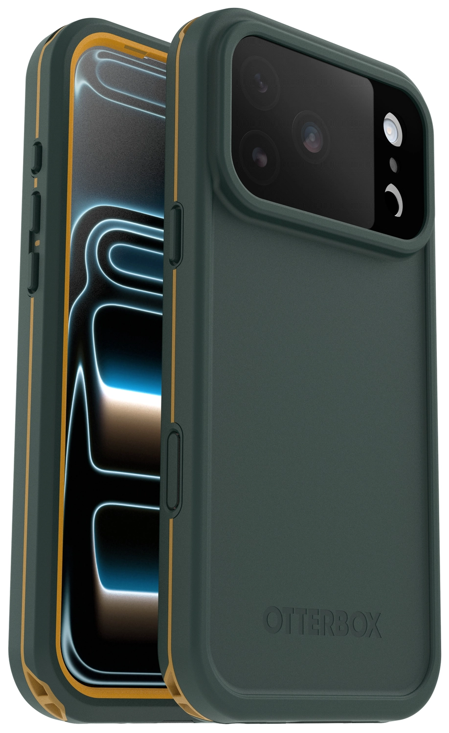 OtterBox Fre MagSafe iPhone 17 Pro Max Hoesje Waterdicht Full Protect Groen afbeelding 1
