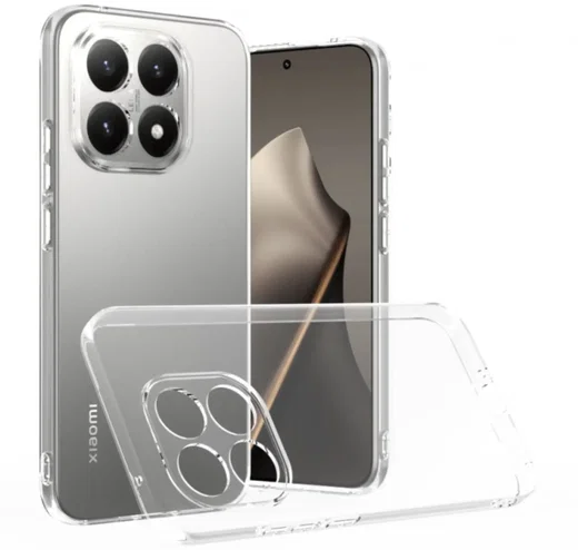 Xiaomi 15T Hoesje Dun TPU Back Cover Transparant afbeelding 8