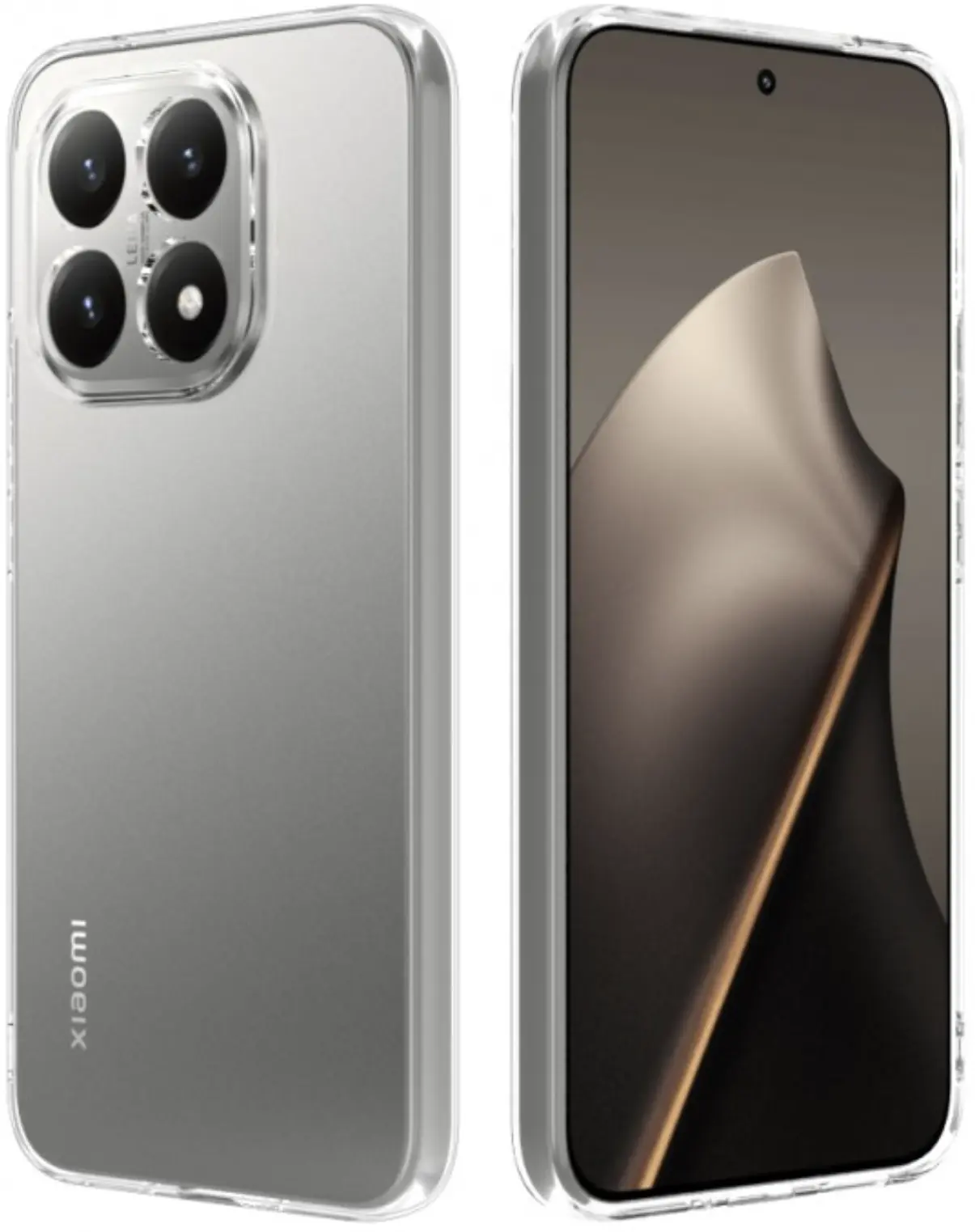 Xiaomi 15T Hoesje Dun TPU Back Cover Transparant afbeelding 9
