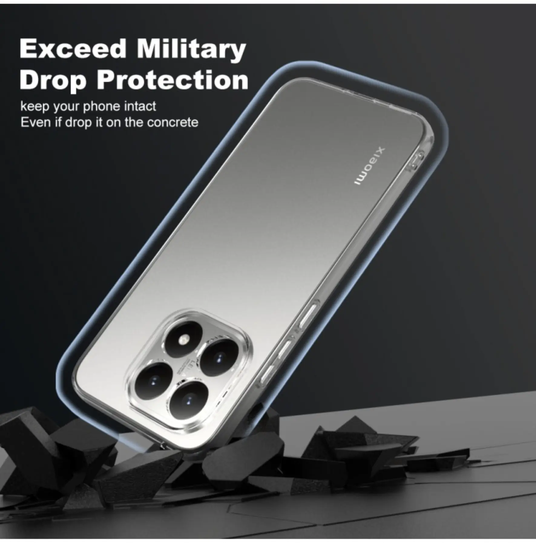 Xiaomi 15T Hoesje Dun TPU Back Cover Transparant afbeelding 6