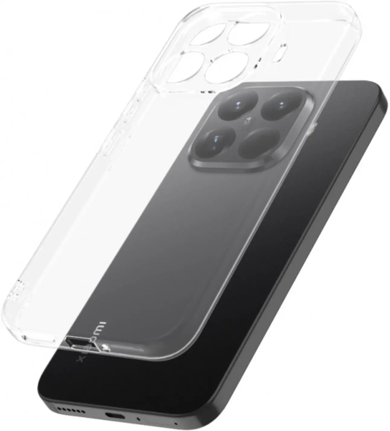 Xiaomi 15T Pro Hoesje Dun TPU Back Cover Transparant afbeelding 6