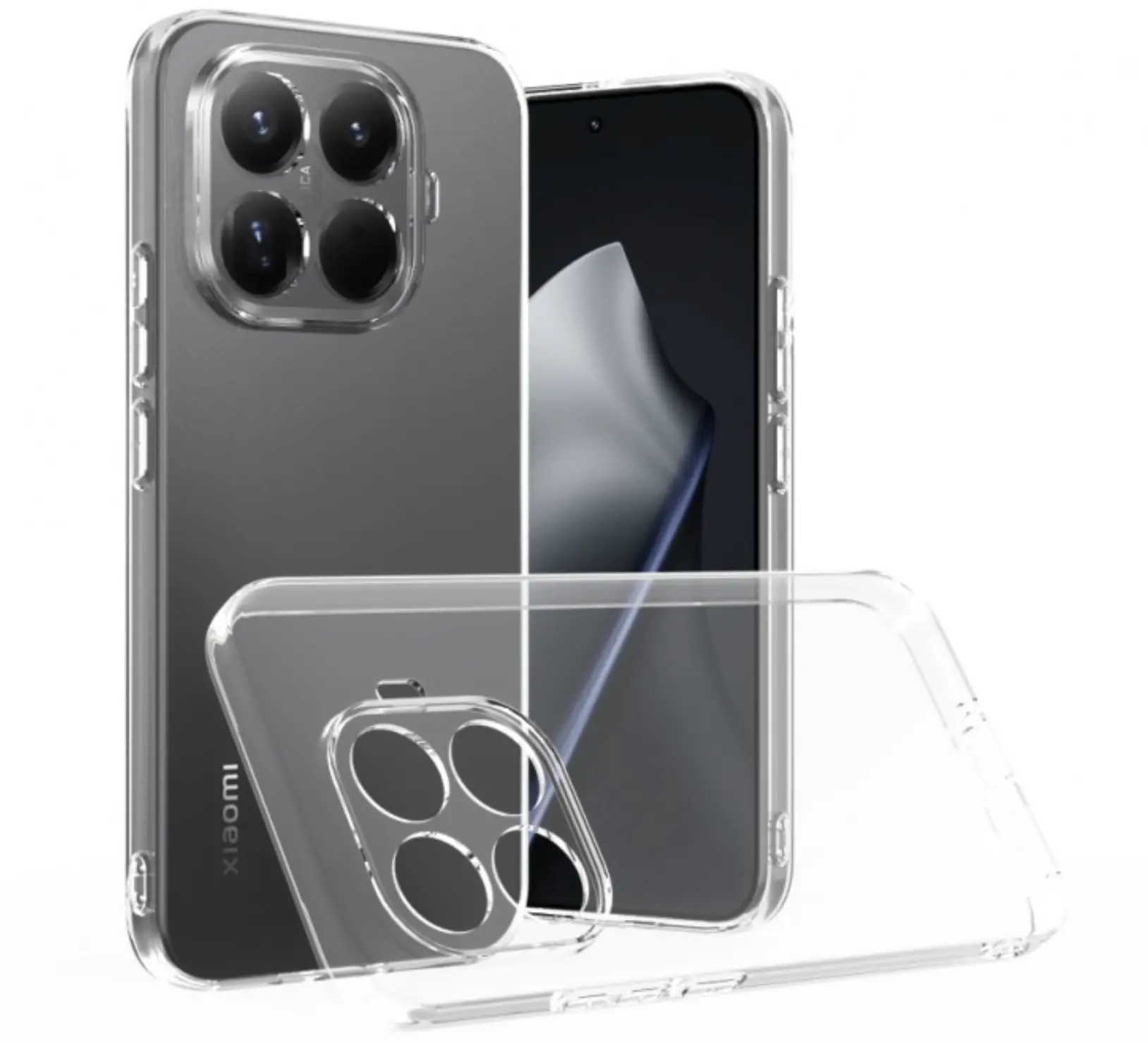 Xiaomi 15T Pro Hoesje Dun TPU Back Cover Transparant afbeelding 7