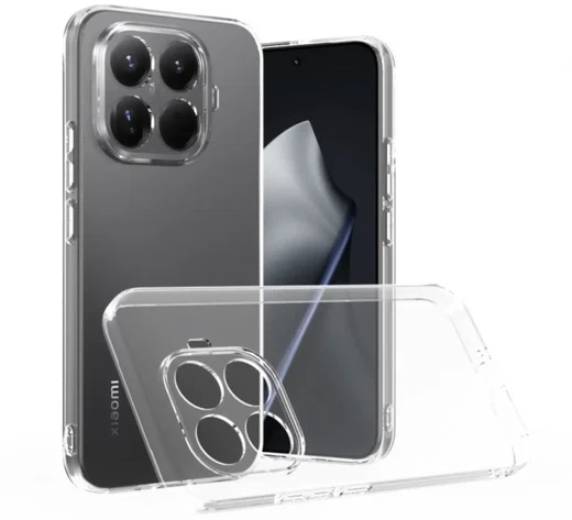 Xiaomi 15T Pro Hoesje Dun TPU Back Cover Transparant afbeelding 7