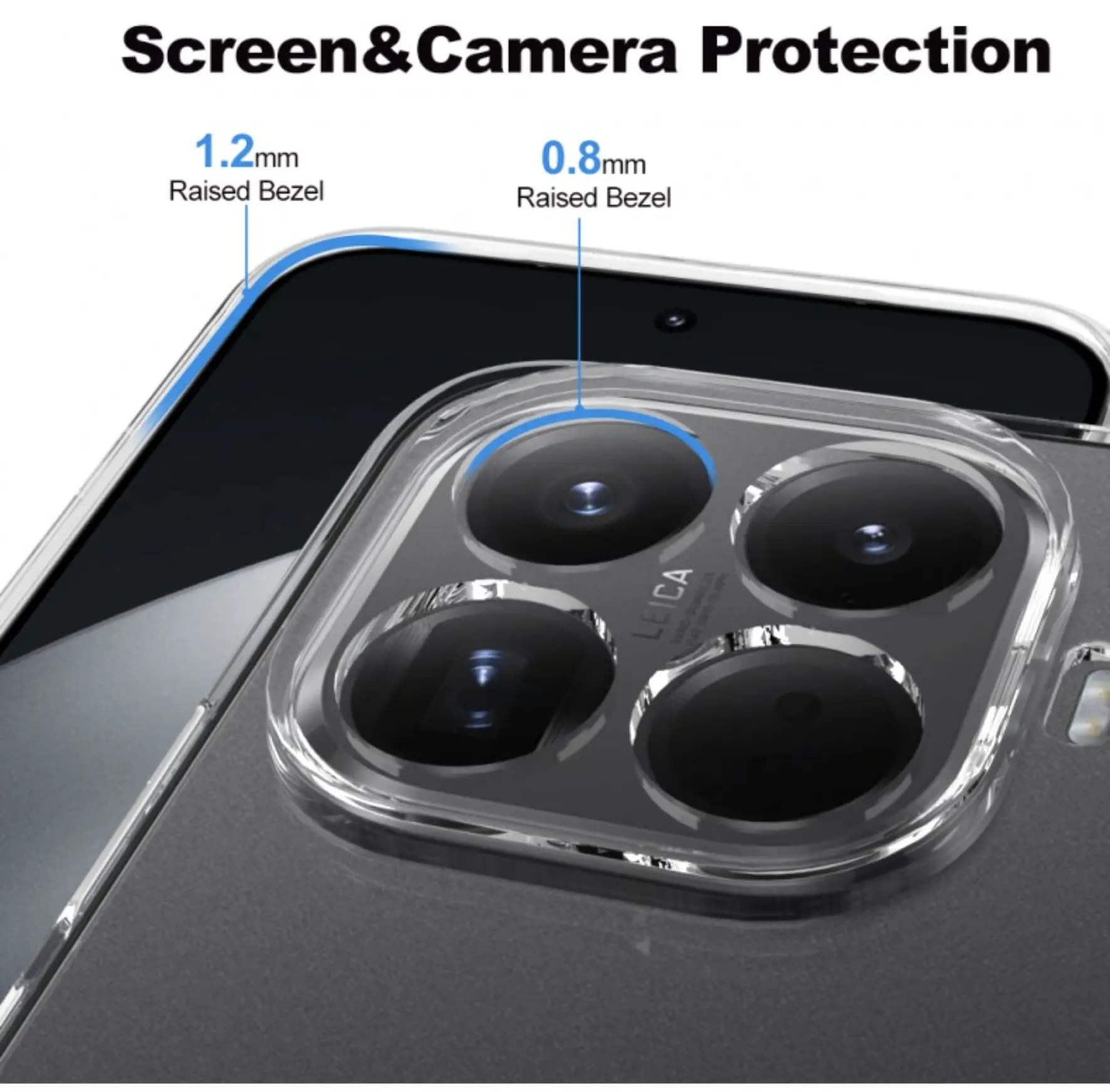 Xiaomi 15T Pro Hoesje Dun TPU Back Cover Transparant afbeelding 4