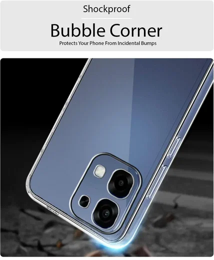 Oppo A6 Pro Hoesje Dun TPU Back Cover Transparant afbeelding 3