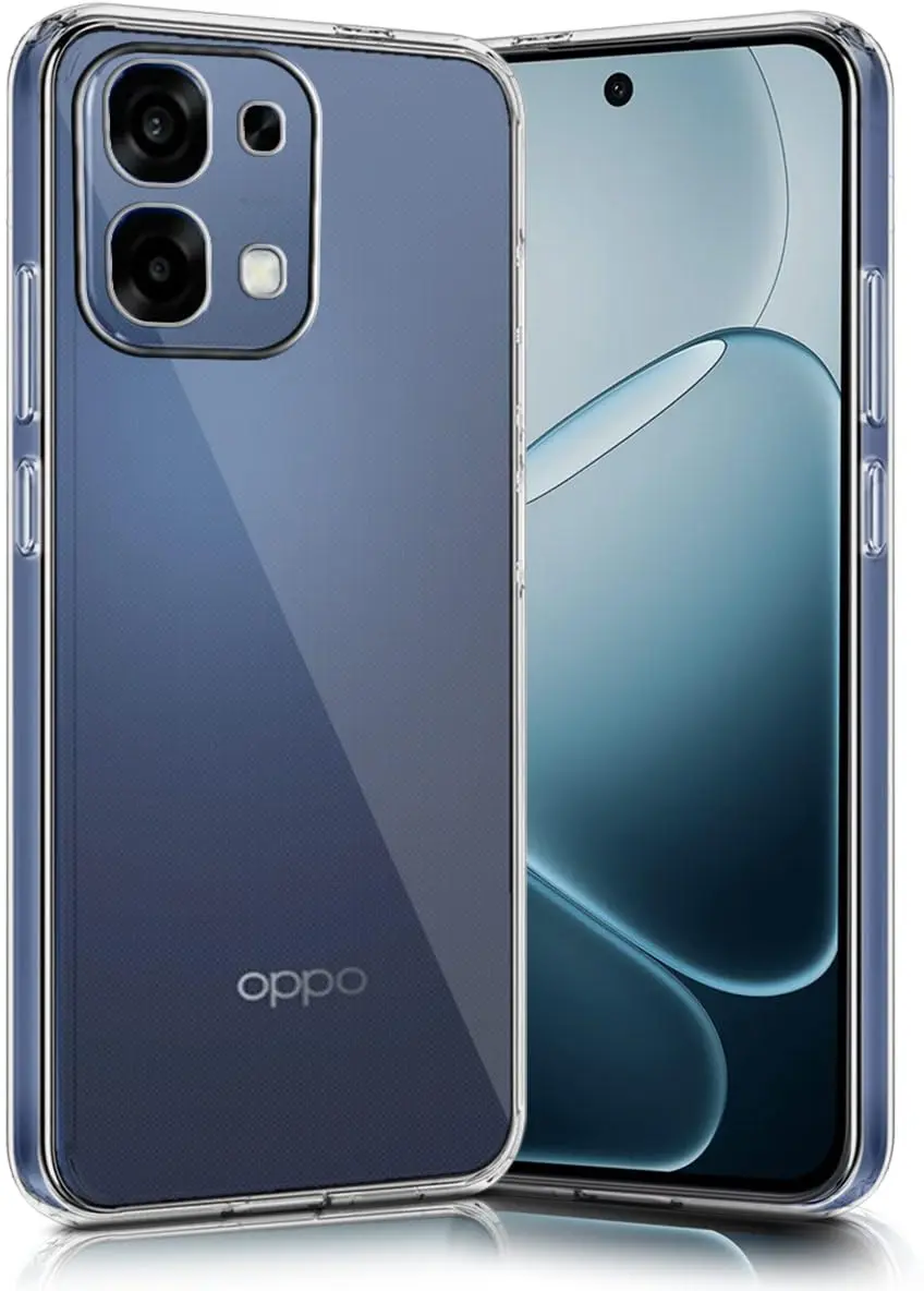 Oppo A6 Pro Hoesje Dun TPU Back Cover Transparant afbeelding 10