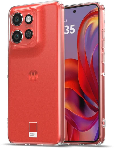 Motorola Moto Edge 60 Neo Hoesje Dun TPU Back Cover Transparant afbeelding 2