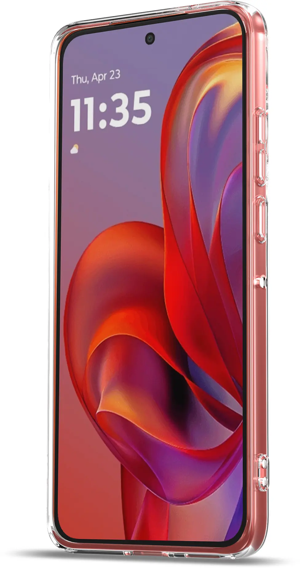 Motorola Moto Edge 60 Neo Hoesje Dun TPU Back Cover Transparant afbeelding 7