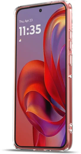 Motorola Moto Edge 60 Neo Hoesje Dun TPU Back Cover Transparant afbeelding 7