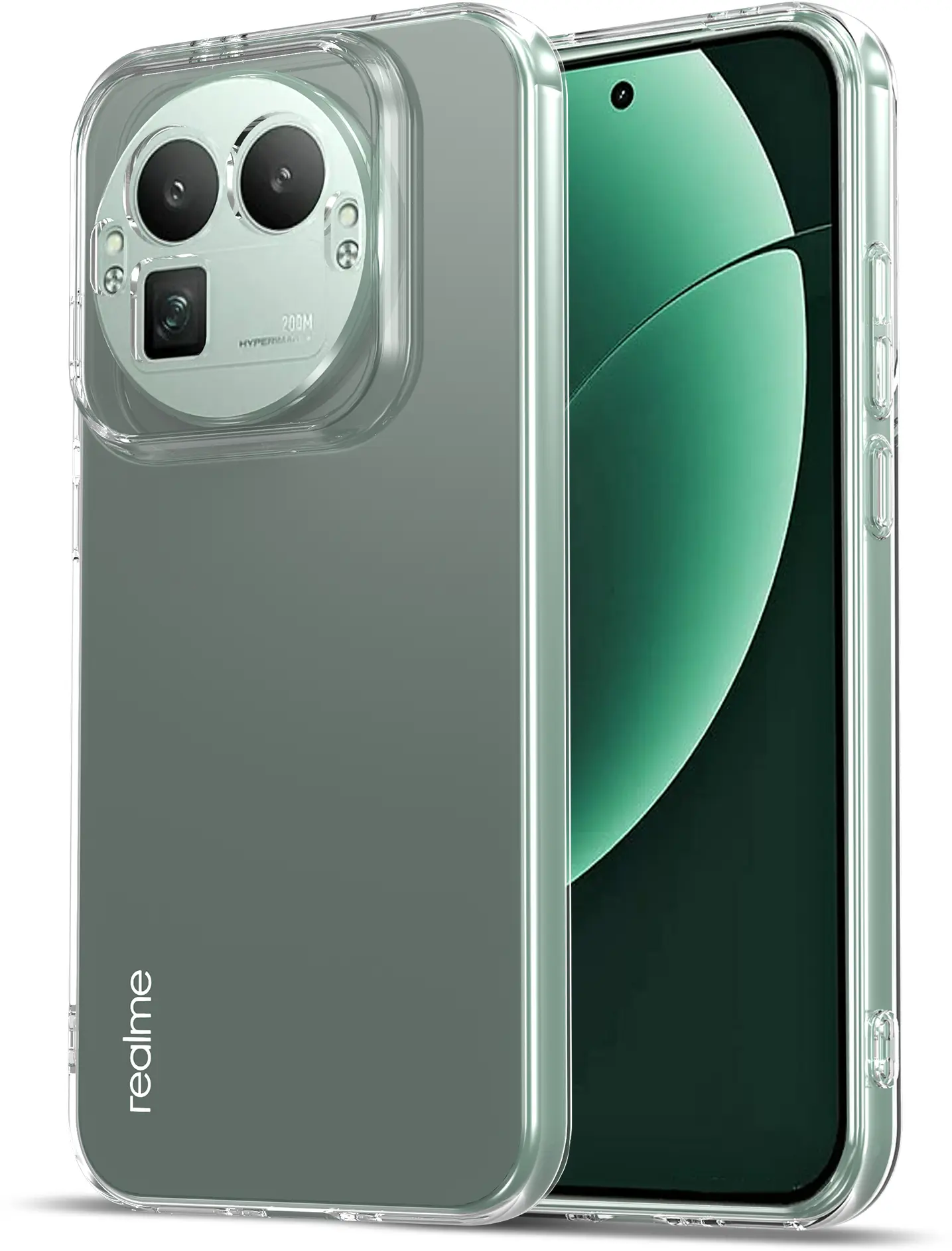 Realme GT 8 Pro Hoesje Dun TPU Back Cover Transparant afbeelding 2