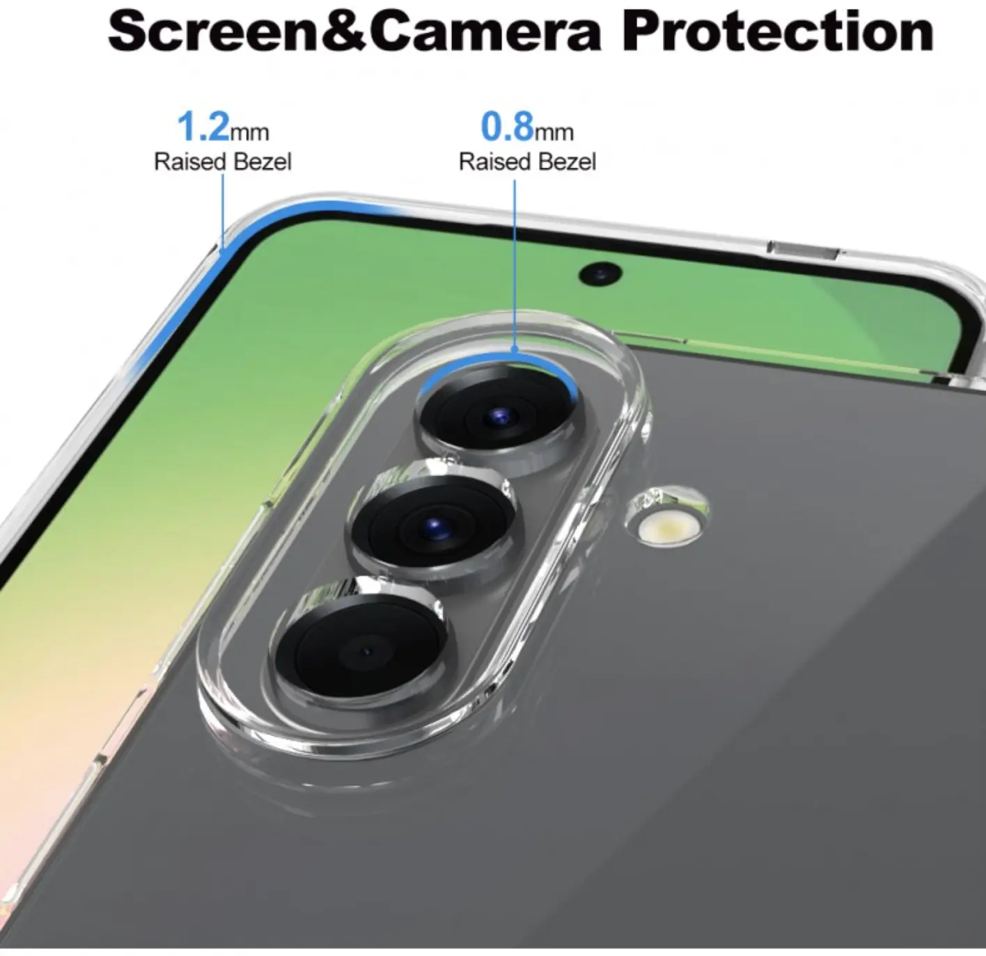 Samsung Galaxy A57 Hoesje Dun TPU Back Cover Transparant afbeelding 5