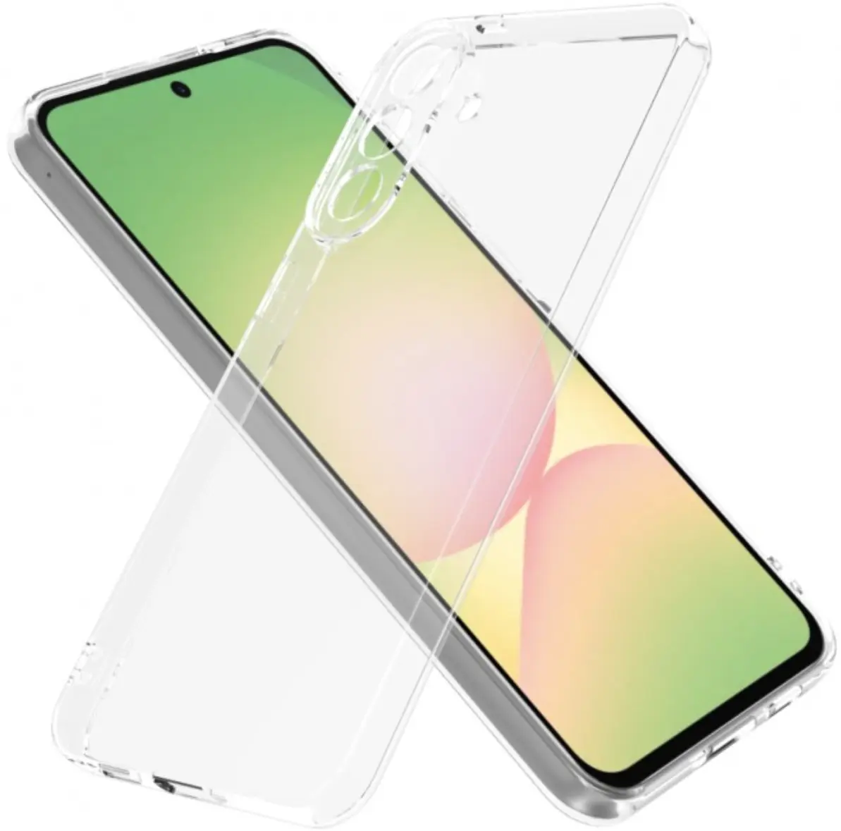 Samsung Galaxy A57 Hoesje Dun TPU Back Cover Transparant afbeelding 1
