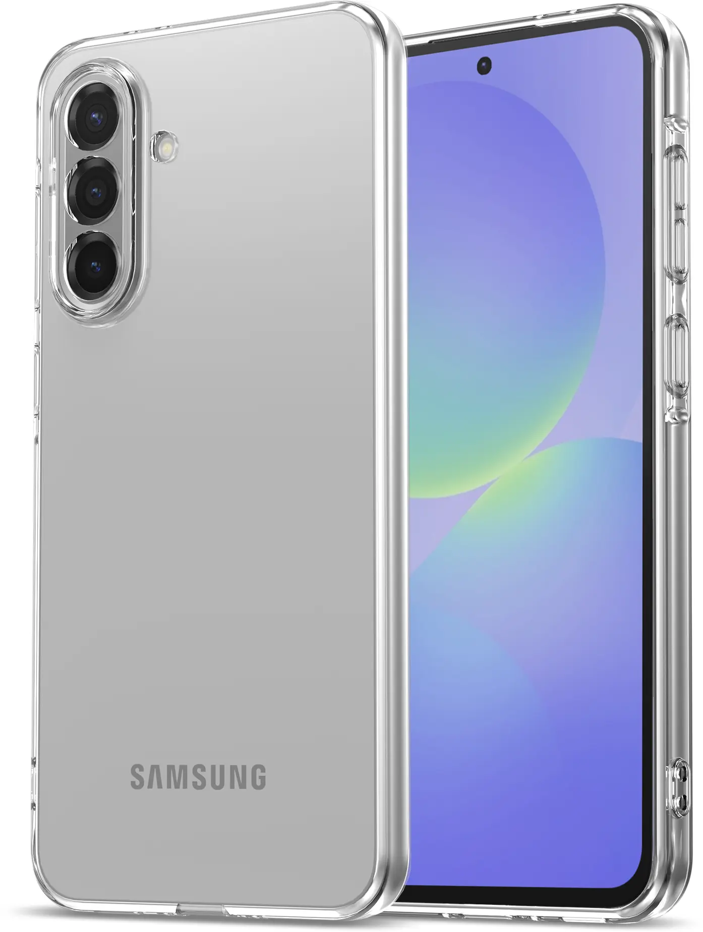 Samsung Galaxy A37 Hoesje Dun TPU Back Cover Transparant afbeelding 2