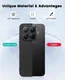 Xiaomi 15T Pro Hoesje Dun TPU Back Cover Matte Zwart afbeelding 6