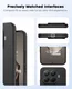 Xiaomi 15T Pro Hoesje Dun TPU Back Cover Matte Zwart afbeelding 7
