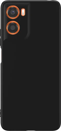 Motorola Moto G06 Power Hoesje Dun TPU Back Cover Matte Zwart afbeelding 5
