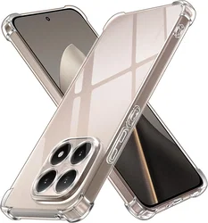 Xiaomi 15T Hoesje Schokbestendig en Dun TPU Back Cover Transparant afbeelding