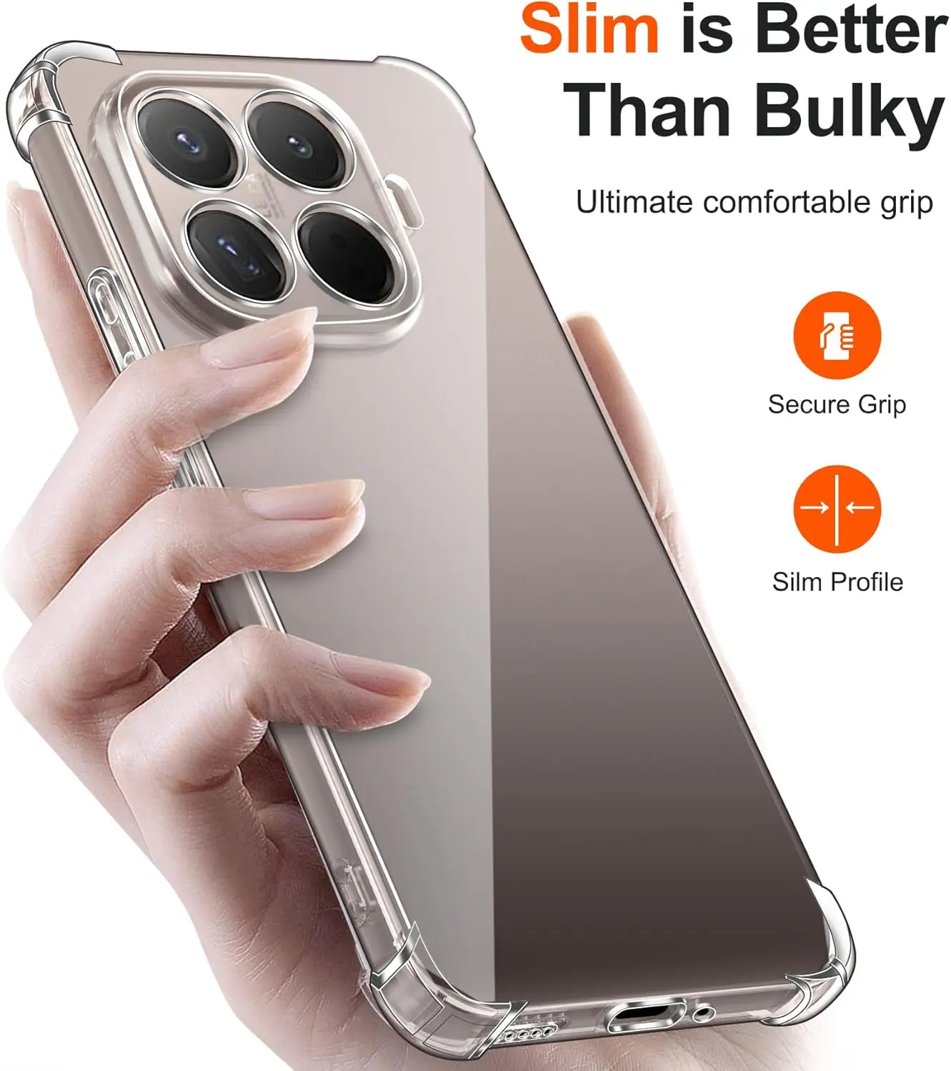Xiaomi 15T Pro Hoesje Schokbestendig en Dun TPU Back Cover Transparant afbeelding 7