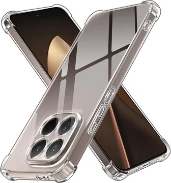 Xiaomi 15T Pro Hoesje Schokbestendig en Dun TPU Back Cover Transparant