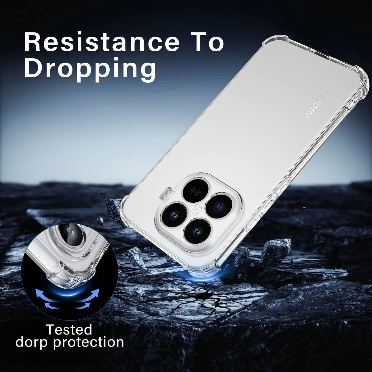 Oppo A6 Pro Hoesje Schokbestendig en Dun TPU Back Cover Transparant afbeelding 2