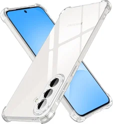 Samsung Galaxy A57 Hoesje Schokbestendig en Dun TPU Back Cover Transparant afbeelding