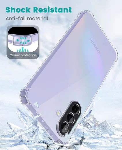Samsung Galaxy A37 Hoesje Schokbestendig en Dun TPU Back Cover Transparant afbeelding 8