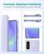 Samsung Galaxy A37 Hoesje Schokbestendig en Dun TPU Back Cover Transparant afbeelding 2