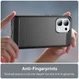 Oppo A6 Pro Hoesje Geborsteld TPU Flexibele Back Cover Zwart afbeelding 5