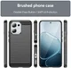 Oppo A6 Pro Hoesje Geborsteld TPU Flexibele Back Cover Zwart afbeelding 8