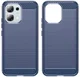Oppo A6 Pro Hoesje Geborsteld TPU Flexibele Back Cover Blauw afbeelding 7