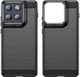 Motorola Edge 70 Hoesje Geborsteld TPU Flexibele Back Cover Zwart afbeelding 5