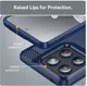 Motorola Edge 70 Hoesje Geborsteld TPU Flexibele Back Cover Blauw afbeelding 7