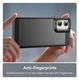 Motorola Moto G06 (Power) Hoesje Geborsteld TPU Flexibele Back Cover Zwart afbeelding 5
