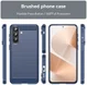 Samsung Galaxy A57 Hoesje Geborsteld TPU Flexibele Back Cover Blauw afbeelding 10