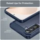 Samsung Galaxy A57 Hoesje Geborsteld TPU Flexibele Back Cover Blauw afbeelding 9