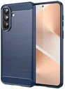 Samsung Galaxy A57 Hoesje Geborsteld TPU Flexibele Back Cover Blauw