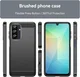 Samsung Galaxy A37 Hoesje Geborsteld TPU Flexibele Back Cover Zwart afbeelding 9