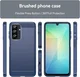 Samsung Galaxy A37 Hoesje Geborsteld TPU Flexibele Back Cover Blauw afbeelding 9