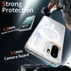 OnePlus 15R Hoesje Hard Back Cover met MagSafe Transparant afbeelding 6