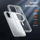 OnePlus 15R Hoesje Hard Back Cover met MagSafe Transparant afbeelding 2