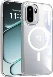 OnePlus 15R Hoesje Hard Back Cover met MagSafe Transparant afbeelding