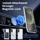 Samsung Galaxy A57 Hoesje Hard Back Cover met MagSafe Transparant afbeelding 6