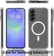 Samsung Galaxy A37 Hoesje Hard Back Cover met MagSafe Transparant afbeelding 10