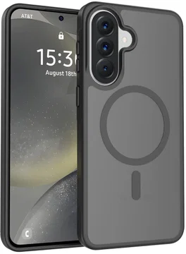 Samsung Galaxy A57 Hoesje met MagSafe Back Cover Matte Zwart