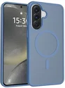 Samsung Galaxy A57 Hoesje met MagSafe Back Cover Matte Blauw