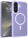 Samsung Galaxy A57 Hoesje met MagSafe Back Cover Matte Paars