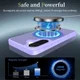 Samsung Galaxy A37 Hoesje met MagSafe Back Cover Matte Paars afbeelding 6